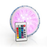 Цветной LED-светильник подсветки бассейна с дистанционным пультом. Gre PLED1C