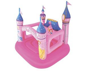 Батут Замок 157х147х163 см, допустимый вес 85 кг, Disney Princess