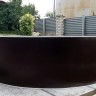 Каркасный бассейн морозоустойчивый Лагуна 3.5 х 1.25м (врезной скиммер + форсунка) Темное Дерево 35014
