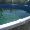 Каркасный бассейн морозоустойчивый Лагуна стальной (Гигабасс) 7 х 3.5 х 1.5м овальный (вкапываемый) цвет Платина. ТМ607/700350