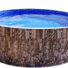 Пленка (лайнер) для круглого морозостойкого бассейна Лагуна 5.49 х 1.40 (0.6/0.6мм) цвет Мрамор. 5187908